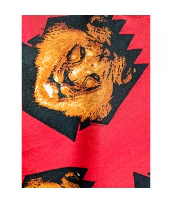 Beautiful Lion Head Vintage Fabric