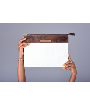 Hairon/ Off-White Canvas 13' Laptop Sleeve