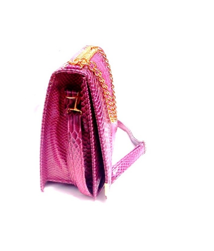 Lisa Pink Handbag - Side
