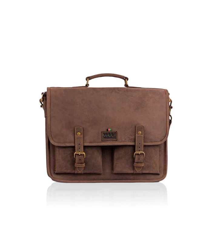 Wafula Leather Briefcase