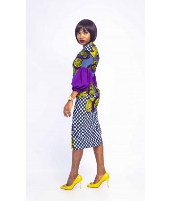 Tochi African Mid Lenght Dress